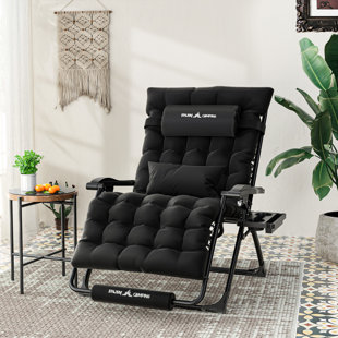 Ever advanced oversize xl zero discount gravity recliner padded patio lounger chair